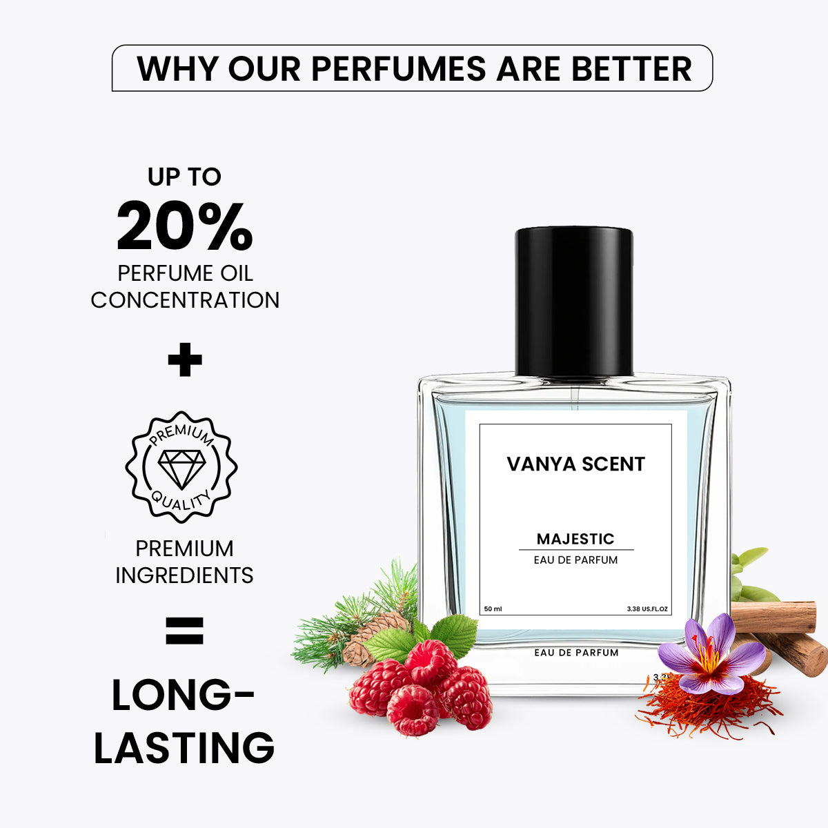 MAJESTIC – Luxury Unisex Eau de Parfum